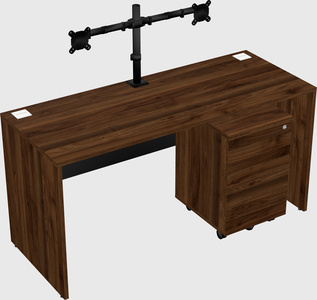 Rectangular desk