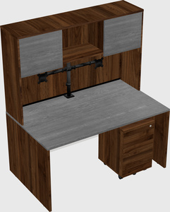Rectangular desk