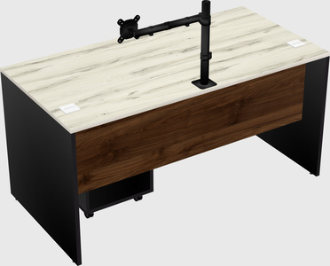 Rectangular desk