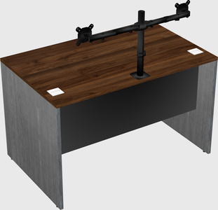 Rectangular desk