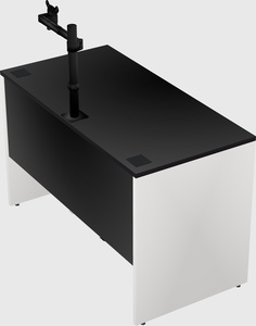 Rectangular desk