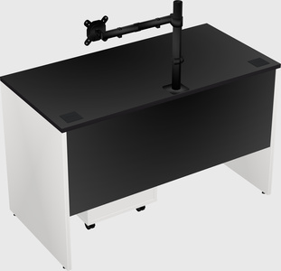Rectangular desk