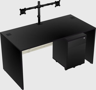 Rectangular desk