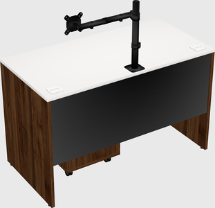 Rectangular desk