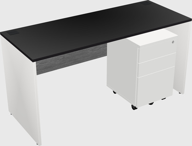 Rectangular desk