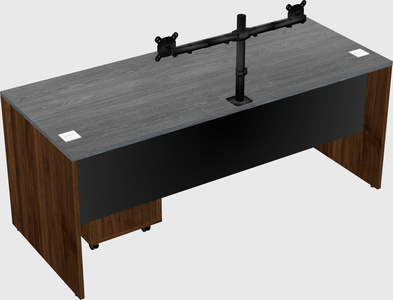 Rectangular desk
