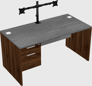 Rectangular desk