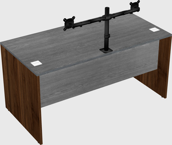 Rectangular desk
