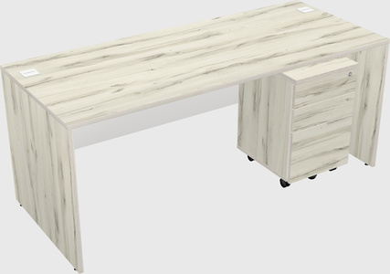 Rectangular desk
