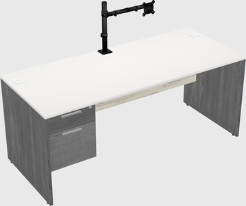 Rectangular desk