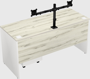 Rectangular desk