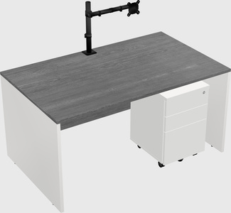 Rectangular desk