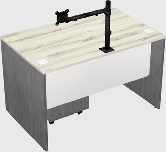 Rectangular desk