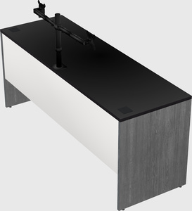 Rectangular desk