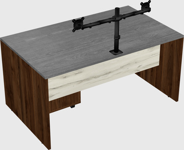 Rectangular desk