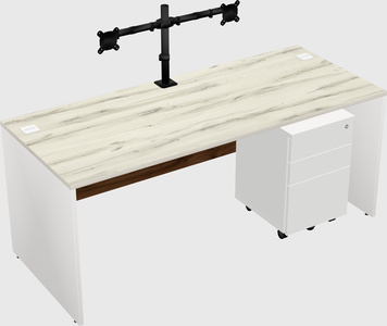Rectangular desk