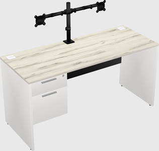 Rectangular desk