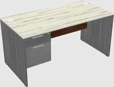 Rectangular desk