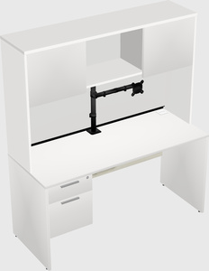 Rectangular desk