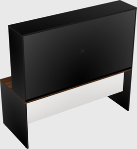 Rectangular desk