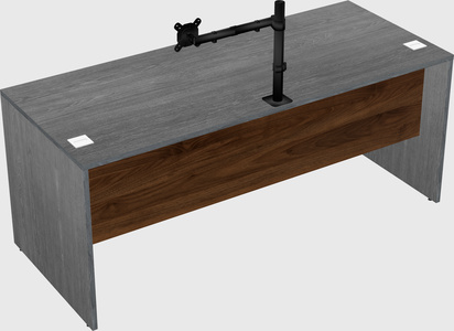 Rectangular desk