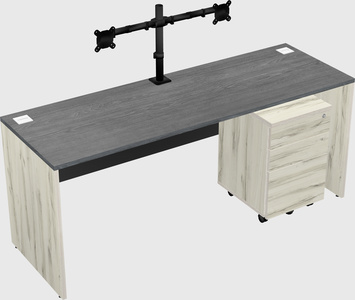 Rectangular desk