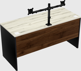 Rectangular desk
