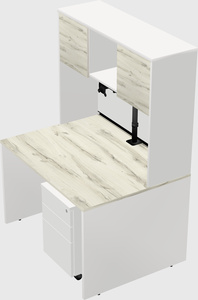 Rectangular desk