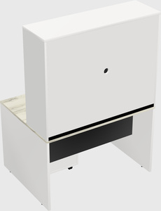 Rectangular desk