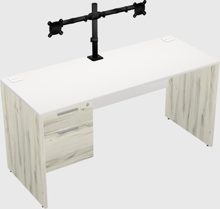 Rectangular desk