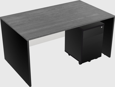 Rectangular desk