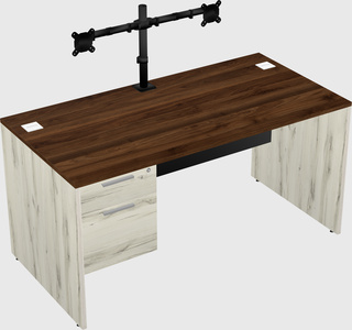 Rectangular desk