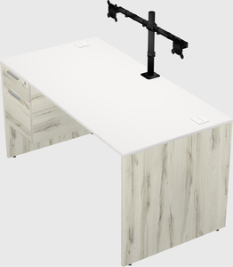 Rectangular desk