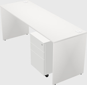 Rectangular desk