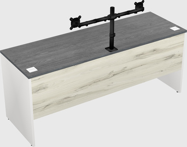 Rectangular desk