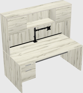 Rectangular desk
