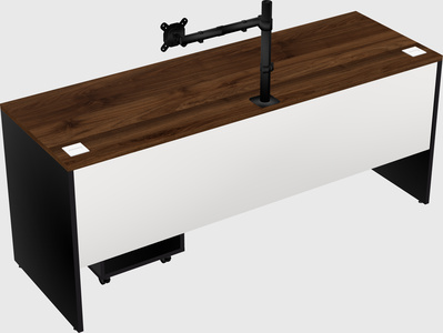 Rectangular desk
