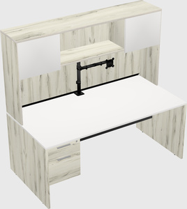 Rectangular desk