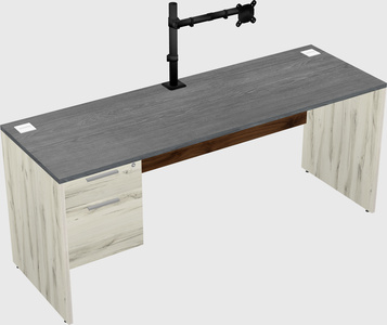 Rectangular desk