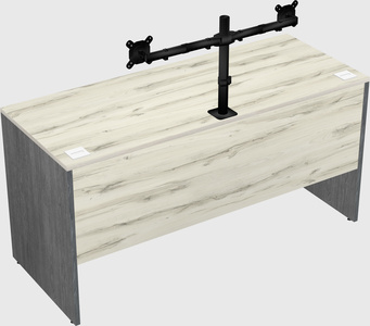 Rectangular desk