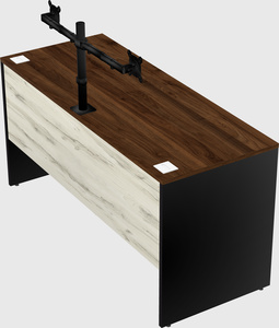 Rectangular desk