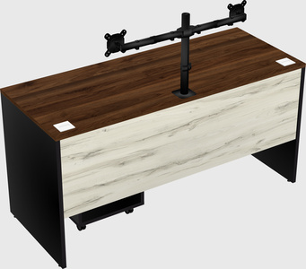 Rectangular desk