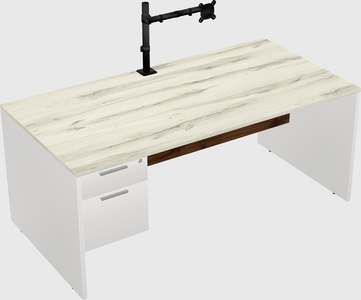 Rectangular desk