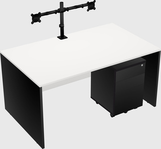 Rectangular desk