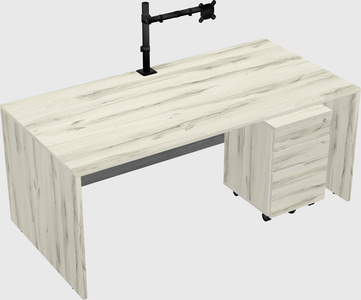Rectangular desk