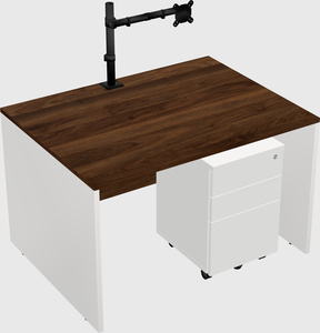 Rectangular desk