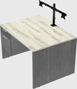 Rectangular desk