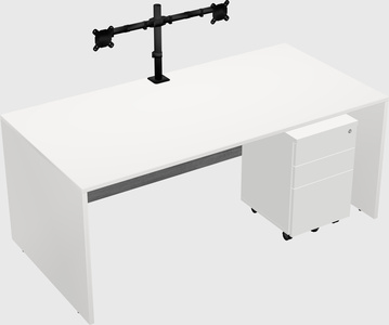 Rectangular desk