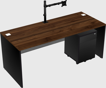 Rectangular desk