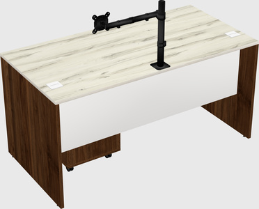 Rectangular desk